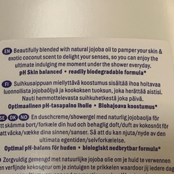 NIVEA Body Wash Shower Gel Coconut & Jojoba For Dry Skin 2 Bottles New - Picture 5 of 5